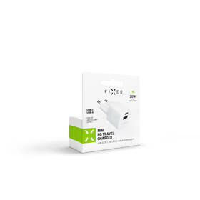 Nabíjačka do siete FIXED Mini s USB-C PD/USB QC 3.0, 20W biela

 obrázok produktu 5 z 5