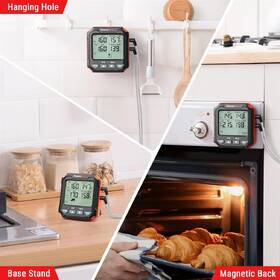 Teplomer do mäsa ThermoPro TP-717 žltý

 obrázok produktu 6 z 8