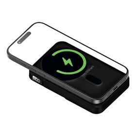 Powerbank WG 10000 mAh s nabíjacím slotom na Apple Watch a stojanom čierna

 obrázok produktu 2 z 5