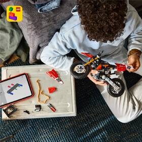 Stavebnica LEGO® Technic 42238 Motorka Ducati Desmo450 MX Factory 

 obrázok produktu 6 z 8