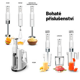 Ponorný mixér Lauben Stick Blender 800WT 

 obrázok produktu 2 z 7