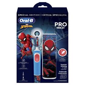 Zubná kefka Oral-B Pro Kids Spiderman 3+ 

 obrázok produktu 3 z 8