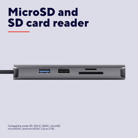 USB Hub Trust Dalyx 8v1 USB-C sivý

 obrázok produktu 13 z 16