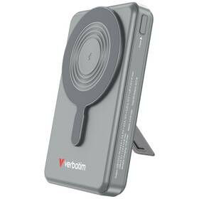 Powerbank Verbatim magnetická, bezdrôtová Charge 'n' Go C+C, displej, 10000 mAh sivá

 obrázok produktu 1 z 8