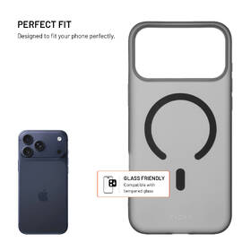 Kryt na mobil FIXED TPU gelový MagStory s podporou MagSafe na Apple iPhone 17 Pro čierny

 obrázok produktu 1 z 5