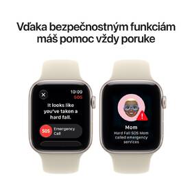 Inteligentné hodinky Apple GPS + Cellular 44 mm temne atramentový hliník, námornícky modrý športový remienok - M/L 

 obrázok produktu 5 z 6