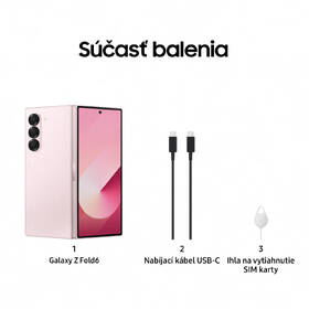 Mobilný telefón Samsung Galaxy Z Fold6 5G 12 GB / 512 GB ružový

 obrázok produktu 8 z 34