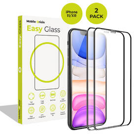 Tvrdené sklo Mobile Origin EasyGlass na Apple iPhone 11/XR (2 ks) 

 obrázok produktu 8 z 8