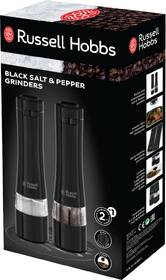 Mlynček na soľ a čierne korenie RUSSELL HOBBS 28010-56 Black S&P Grinders 

 obrázok produktu 7 z 7