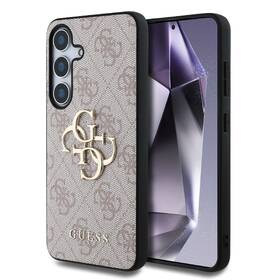 Kryt na mobil Guess PU 4G Metal Logo na Samsung Galaxy S25 ružový

 obrázok produktu 3 z 6