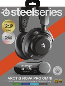Headset SteelSeries Arctis Nova Pro Omni čierny

 obrázok produktu 16 z 17