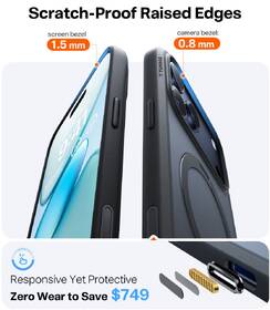 Kryt na mobil Torras Ostand Q3 Spin na Apple iPhone 17 Pro Max čierny

 obrázok produktu 3 z 7