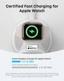 Bezdrôtová nabíjačka Anker MagGo 3v1 Dock Stand 15W biela

 obrázok produktu 5 z 7