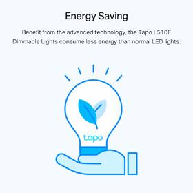 Inteligentná žiarovka TP-Link Tapo L510E Smart, 8,7 W, E27, teplá biela 

 obrázok produktu 6 z 7