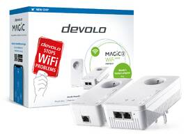 Sieťový rozvod LAN po 230V Devolo Magic 2 WiFi next, Starter Kit 

 obrázok produktu 4 z 8