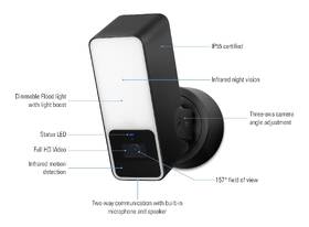 IP kamera Eve Outdoor Cam Secure Floodlight čierna

 obrázok produktu 2 z 4