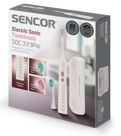Zubná kefka Sencor SOC 3313PW biela/béžová

 obrázok produktu 9 z 10