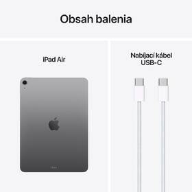 Tablet Apple Air 11" M3 Wi-Fi 128GB - kozmicky sivý 

 obrázok produktu 10 z 10