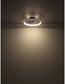 LED stropné svietidlo GLOBO Celeste, s ventilátorom čierne

 obrázok produktu 6 z 7