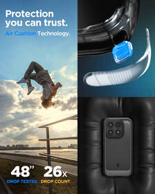 Kryt na mobil Spigen Rugged Armor na Xiaomi 17 čierny

 obrázok produktu 12 z 16