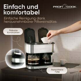 Kávovar Profi Cook KAD 1308 inox nerez

 obrázok produktu 10 z 10