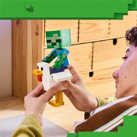 Stavebnica LEGO® Minecraft®  21582 Kurací džokej 

 obrázok produktu 5 z 9