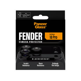 Tvrdené sklo PanzerGlass FENDER na Apple iPhone 18 Pro ,ochranný hliníkový prvek fotoaparátu čierne

 obrázok produktu 4 z 6