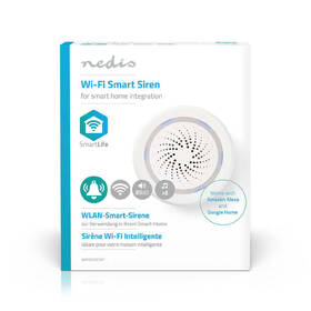 Siréna Nedis WIFISI10CWT, Wi-Fi, alarm, zvonenie, 85 dB 

 obrázok produktu 5 z 5