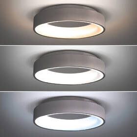 LED stropné svietidlo Solight okrúhle Treviso, 48W, 2880lm, stmievateľné, diaľkové ovládanie sivé

 obrázok produktu 5 z 6