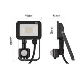 Reflektor EMOS INOVO 10W 1100LM PIR IP65 NW čierny

 obrázok produktu 6 z 11