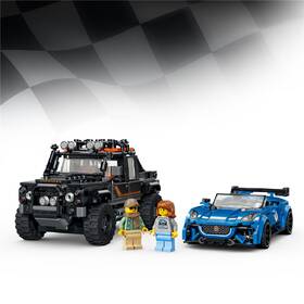 Stavebnica LEGO® Speed Champions 77264 Jaguar Project 7 a Land Rover Defender 

 obrázok produktu 2 z 9