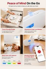 Detektor oxidu uhoľnatého X-Sense XC0C-iR, Wi-Fi s vymeniteľnou batériou biely

 obrázok produktu 4 z 5