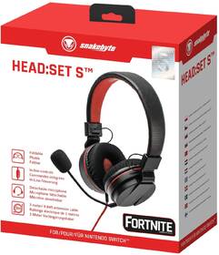Headset SnakeByte HEAD:SET S (Nintendo Switch) čierny/červený

 obrázok produktu 4 z 4