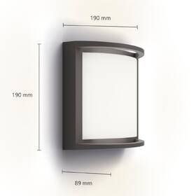 Nástenné svietidlo Philips Samondra, 2700 K 

 obrázok produktu 6 z 10