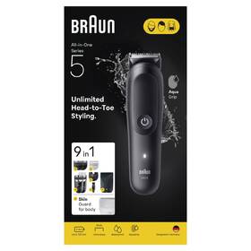 Zastrihávač multifunkčný Braun AIO5540 čierny

 obrázok produktu 2 z 6