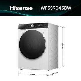 Práčka Hisense WF5S9045BW biela

 obrázok produktu 9 z 22