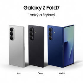 Mobilný telefón Samsung Galaxy Z Fold7 5G 12 GB / 512 GB strieborný

 obrázok produktu 2 z 18