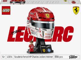 Stavebnica LEGO® Editions 43014 Helma Charles Leclerc ze Scuderia Ferrari HP 

 obrázok produktu 8 z 9