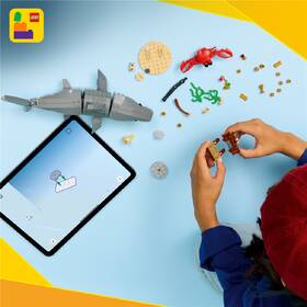 Stavebnica LEGO® Creator 3 v 1 31381 Divoký žralok a truhlica s pokladom 

 obrázok produktu 6 z 8