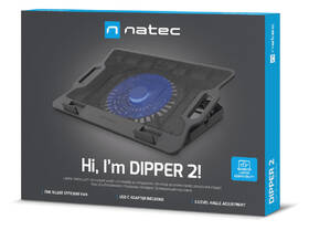 Chladiaca podložka pre NTB Natec DIPPER 2, 12,1-17,3“, LED, 2x USB čierna

 obrázok produktu 13 z 13