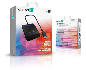 Čítačka eObčianok Connect IT CFF-3050-BK čierna

 obrázok produktu 4 z 4