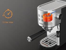 Espresso Krups XP444C10 Virtuoso+ 

 obrázok produktu 9 z 15