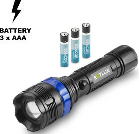 Lampáš RETLUX RPL 150, 1W LED 3x AAA 

 obrázok produktu 2 z 4