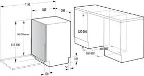 Umývačka riadu Gorenje GV16B 

 obrázok produktu 11 z 12