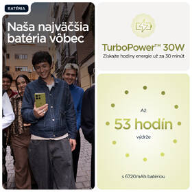 Mobilný telefón Motorola Moto G86 Power 5G 12 GB / 256 GB zelený

 obrázok produktu 6 z 20