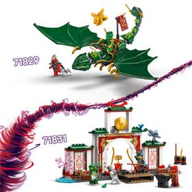 Stavebnica LEGO® NINJAGO® 71829 Lloydov zelený lesný drak 

 obrázok produktu 3 z 9