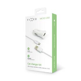 Adaptér do auta FIXED 1x USB, 2,4 A + micro USB kábel biely

 obrázok produktu 4 z 4