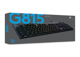 Klávesnica Logitech G815 Lightsync RGB, Tactile, US čierna

 obrázok produktu 3 z 3