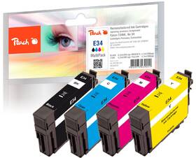 Cartridge Peach Epson 34, T3466, MultiPack, 1x385, 3x330 strán - CMYK 

 obrázok produktu 1 z 1