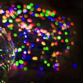Vianočné osvetlenie ColorWay vnútorné, 200 LED, USB, 20m, viacfarebné 

 obrázok produktu 7 z 17
